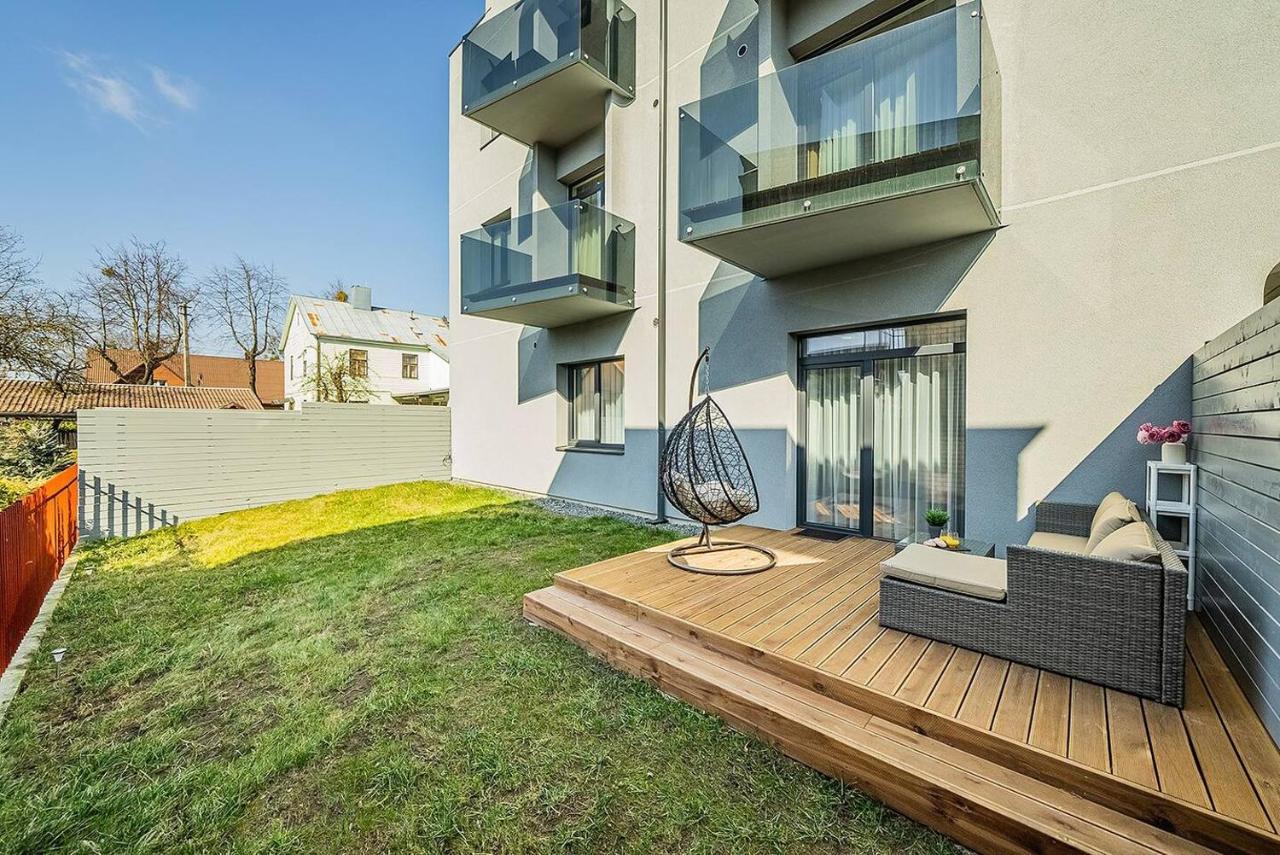 Lovely Apartment With Private Terrace By Urban Rent Κάουνας Εξωτερικό φωτογραφία